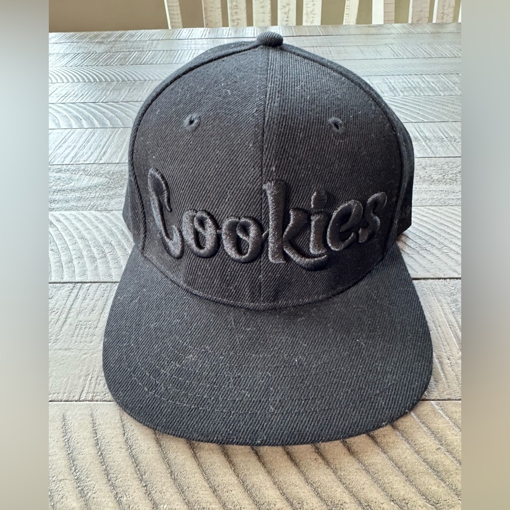 Cookies Original Mint Twill Snapback Black/Black Hat